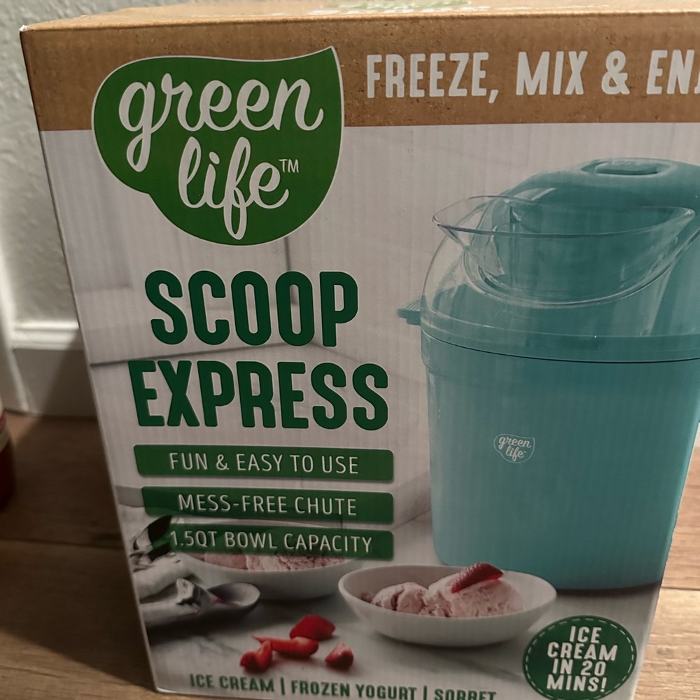 GreenLife Scoop Express Ice Cream Maker